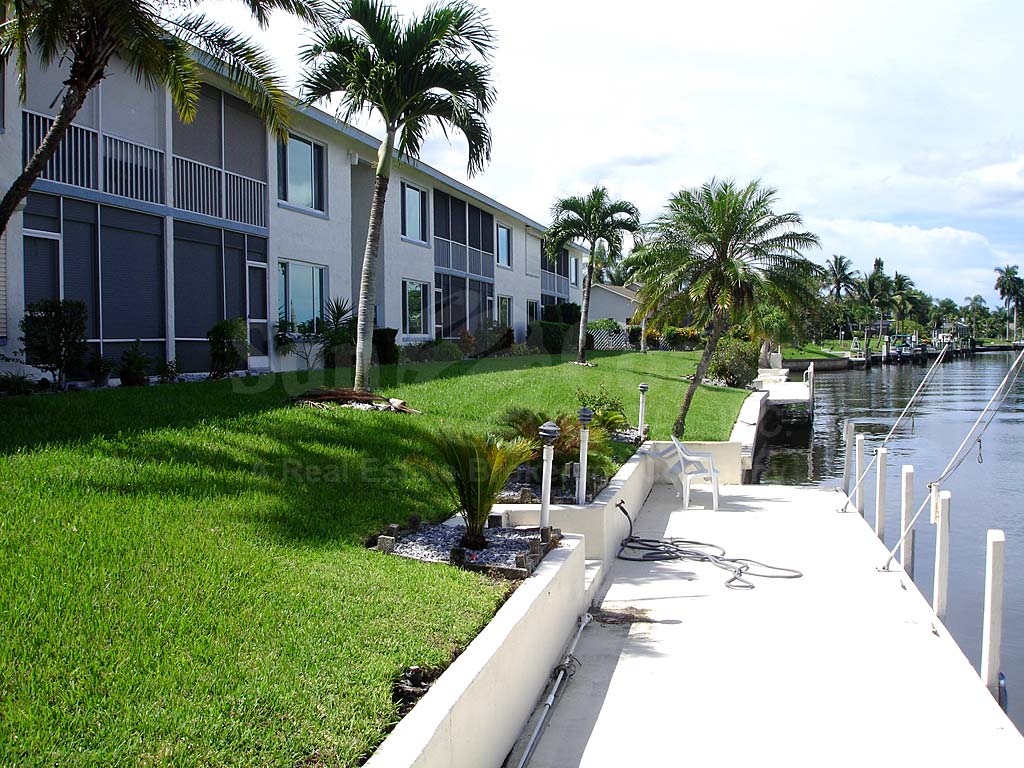 View Down the Canal From Coastal I Condos